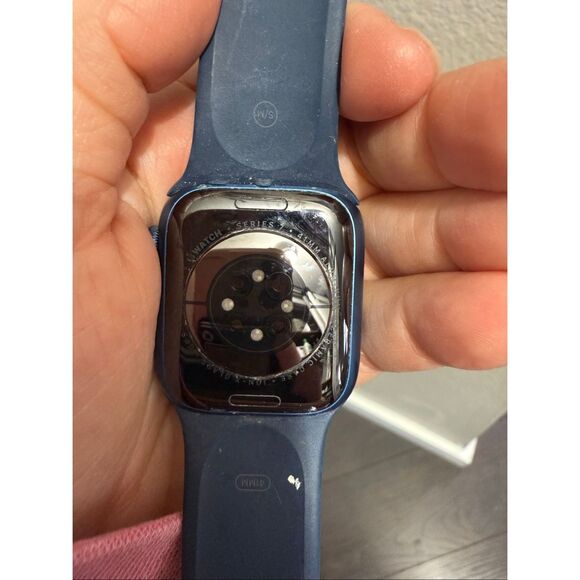 Apple Watch Series 7 41MM Blue Watch Used - Picture 5 of 5